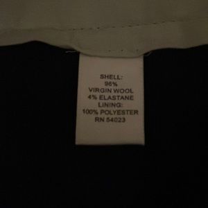 Banana Republic Trouser No 215- Martin Fit- Wide Leg- Size 8_ Black